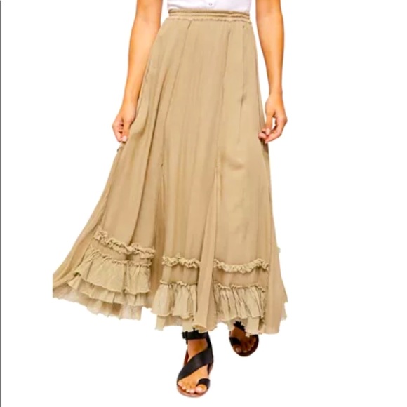 Free People Dresses & Skirts - Free People Cypress Ruffle Skirt